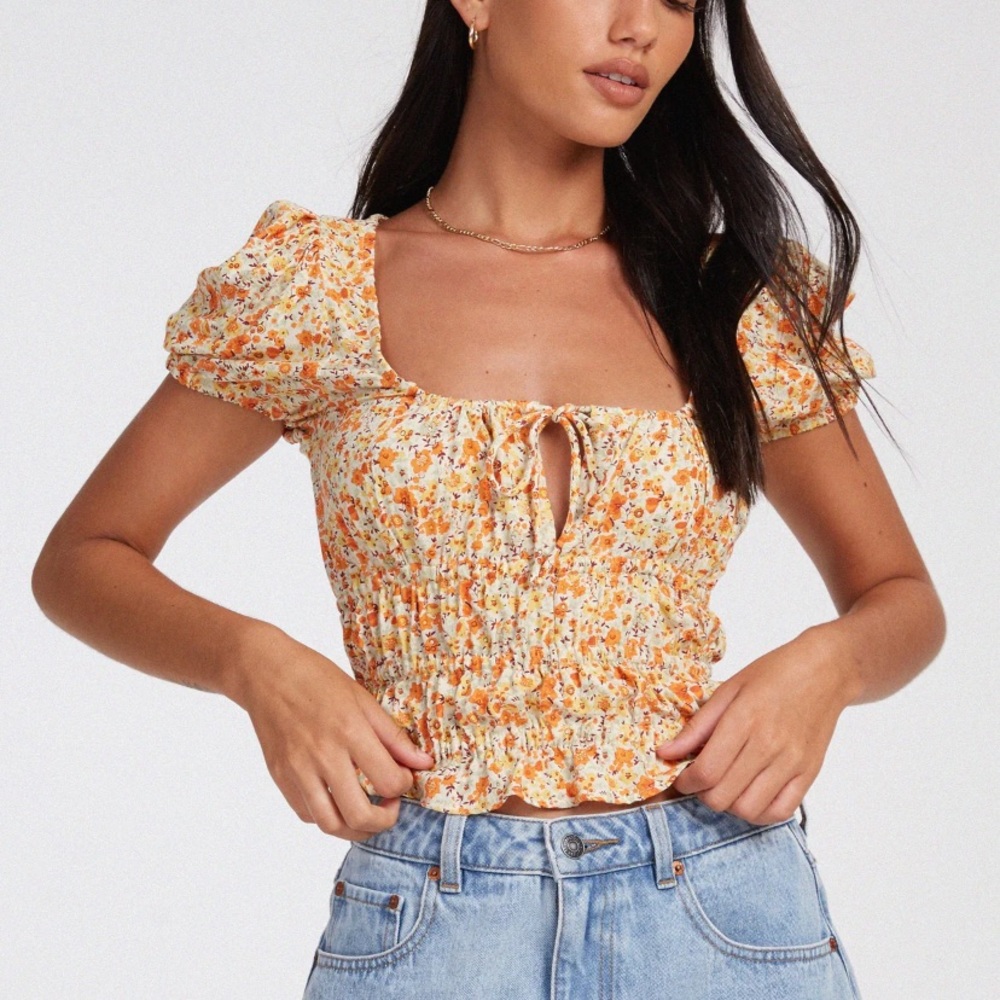 Motel Rocks Galo Daisy Top